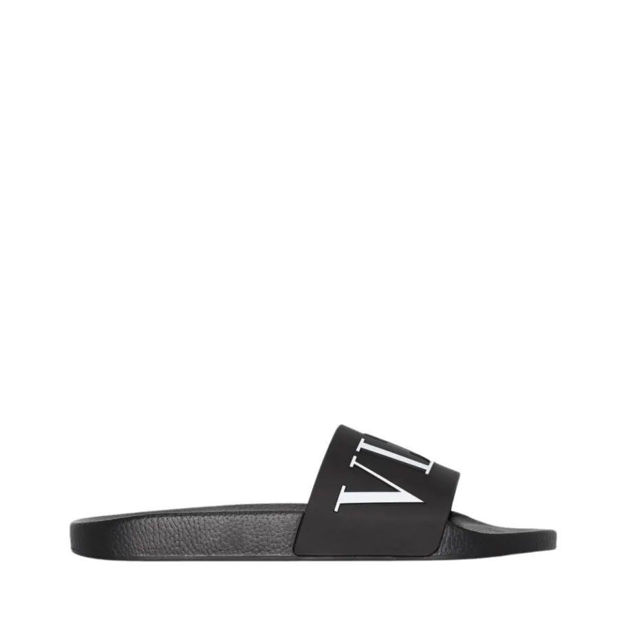 Valentino Garavani Slide Sandals VLTN Logo-Heren Slippers
