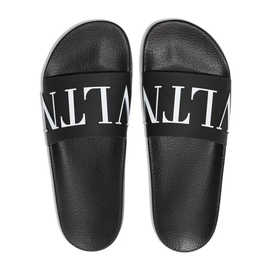 Valentino Garavani Slide Sandals VLTN Logo-Heren Slippers