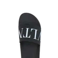 Valentino Garavani Slide Sandals VLTN Logo-Heren Slippers