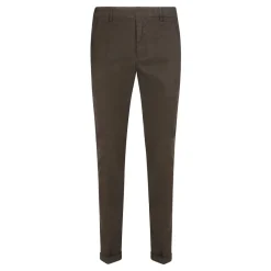 Dondup Slim Chino Broek met Achterzakken-Heren Broeken