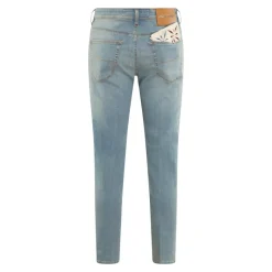 Jacob Cohën Slim Cropped Carrot Broek-Heren Jeans
