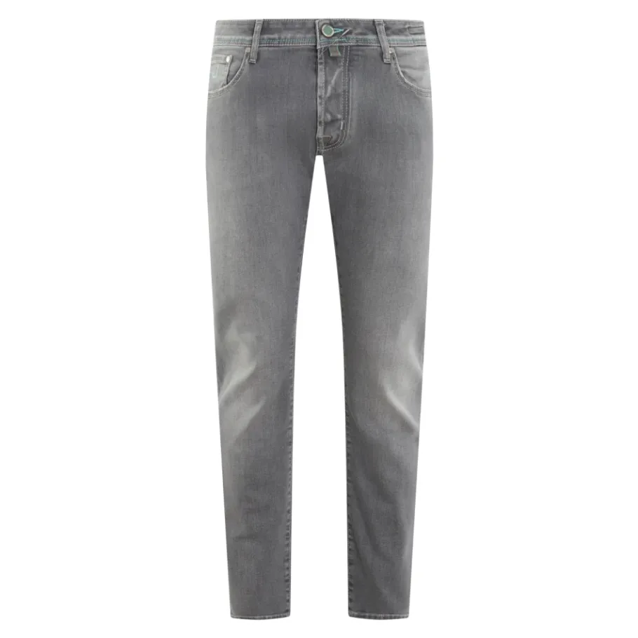 Jacob Cohën Slim Fit 5 Pocket Broek-Heren Jeans