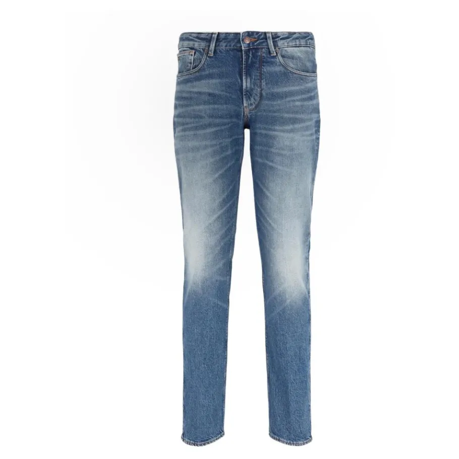 Emporio Armani Slim Fit e Jeans-Heren Jeans