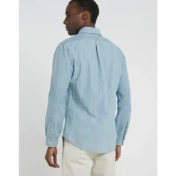 Polo Ralph Lauren Slim Fit Chambray Overhemd-Heren Overhemden