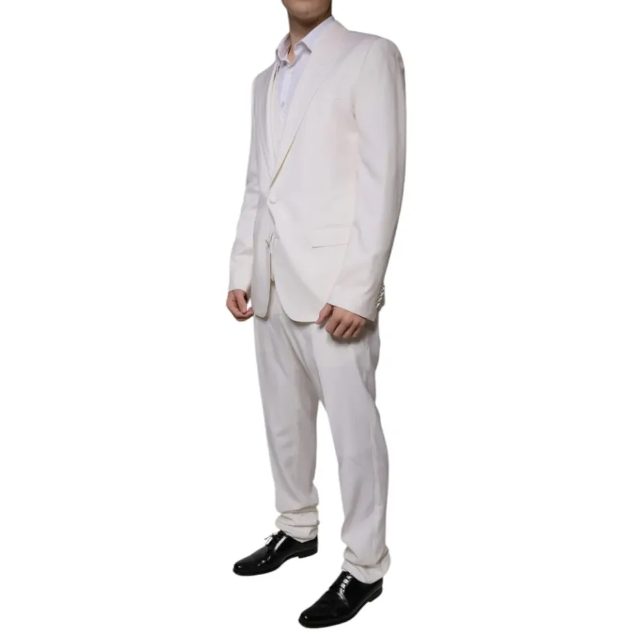 Dolce & Gabbana Slim Fit 3-delig pak-Heren Kostuums