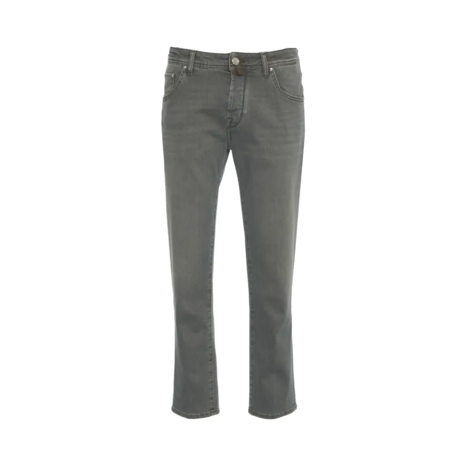Jacob Cohën Slim Fit Grigio Jeans AW25-Heren Jeans