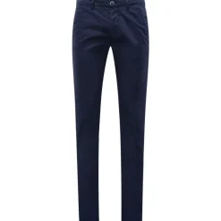 Mason's Slim Fit Navy Blue Chino Broek-Heren Broeken