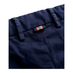 Mason's Slim Fit Navy Blue Chino Broek-Heren Broeken