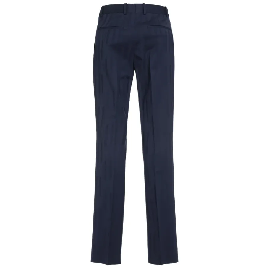 Off White Slim fit tailored pantalon-Heren Broeken