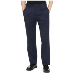 Off White Slim fit tailored pantalon-Heren Broeken