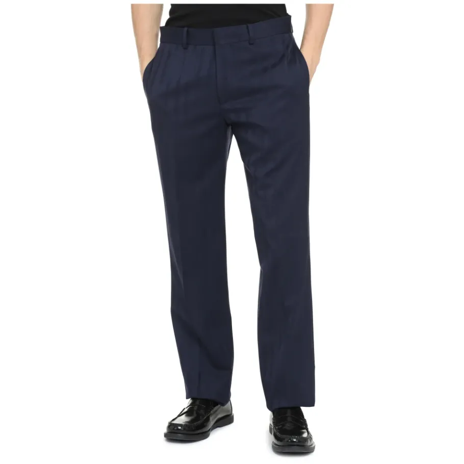 Off White Slim fit tailored pantalon-Heren Broeken