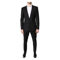 Dolce & Gabbana Slim Fit Wollen Pak - 2 Stuks-Heren Kostuums