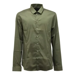 Patrizia Pepe Slim Stretch Shirt-Heren Overhemden