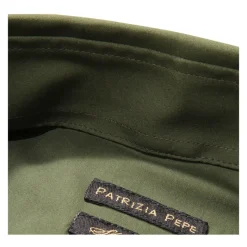 Patrizia Pepe Slim Stretch Shirt-Heren Overhemden