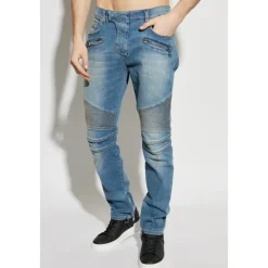 Balmain Slim-fit biker jeans-Heren Jeans