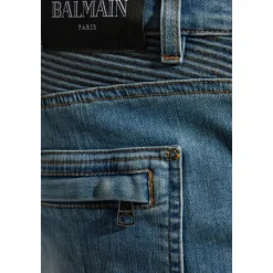 Balmain Slim-fit biker jeans-Heren Jeans