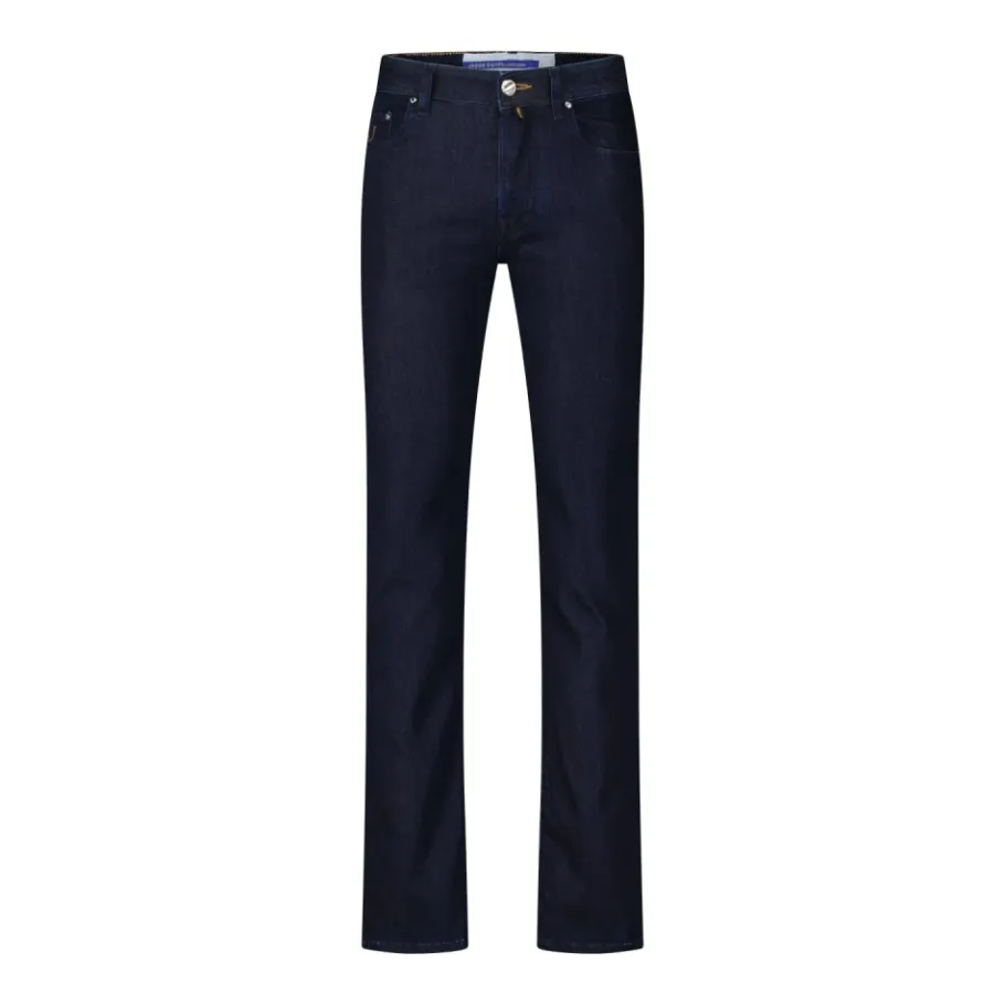 Jacob Cohën Slim-fit denim jeans met knoopsluiting-Heren Jeans