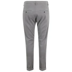 Dondup Slimme Chino Broek met Achterzakken-Heren Broeken