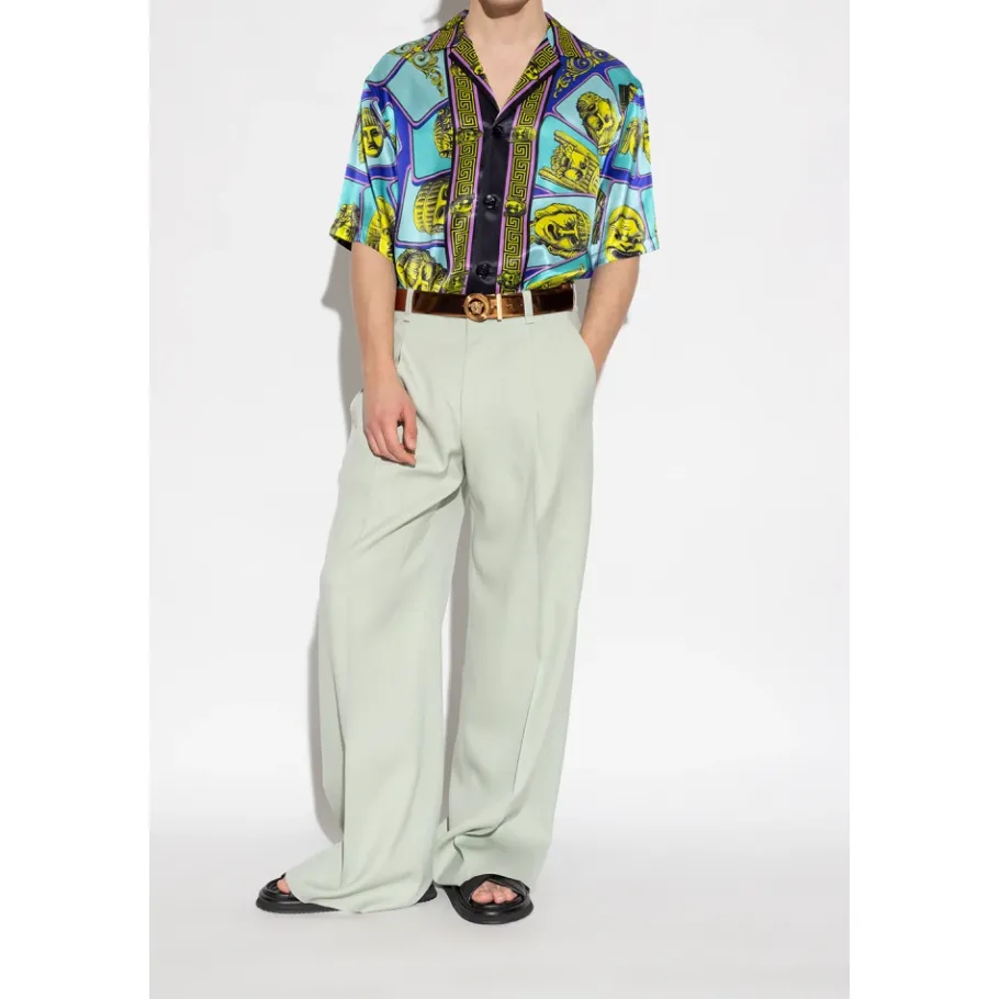 Dolce & Gabbana Slippers met logo-Heren Slippers