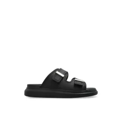 Alexander McQueen Slippers met logo-Heren Slippers