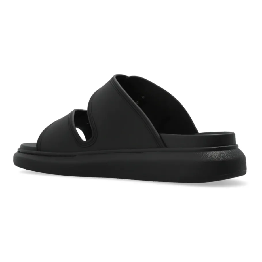 Alexander McQueen Slippers met logo-Heren Slippers