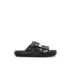 Alexander McQueen Slippers met logo-Heren Slippers