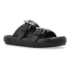 Alexander McQueen Slippers met logo-Heren Slippers