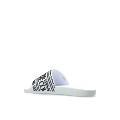 Versace Jeans Couture Slippers met logo-Heren Slippers