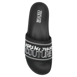 Versace Jeans Couture Slippers met logo-Heren Slippers