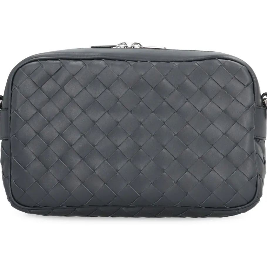 Bottega Veneta Small Intrecciato Camera Bag-Heren Tassen