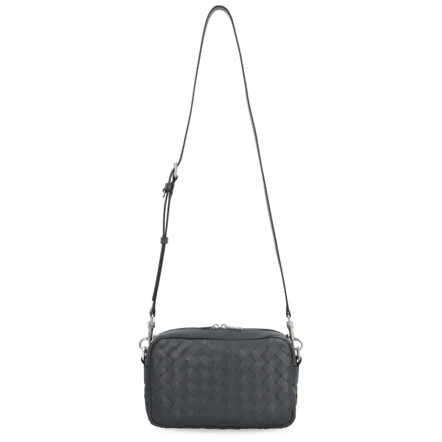 Bottega Veneta Small Intrecciato Camera Bag-Heren Tassen
