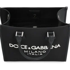 Dolce & Gabbana Small Nylon Shopper-Heren Tassen