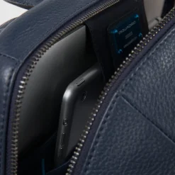 Piquadro Small size, laptop backpack 14-Heren Rugzakken