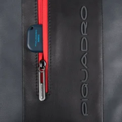 Piquadro Small size, laptop backpack-Heren Rugzakken