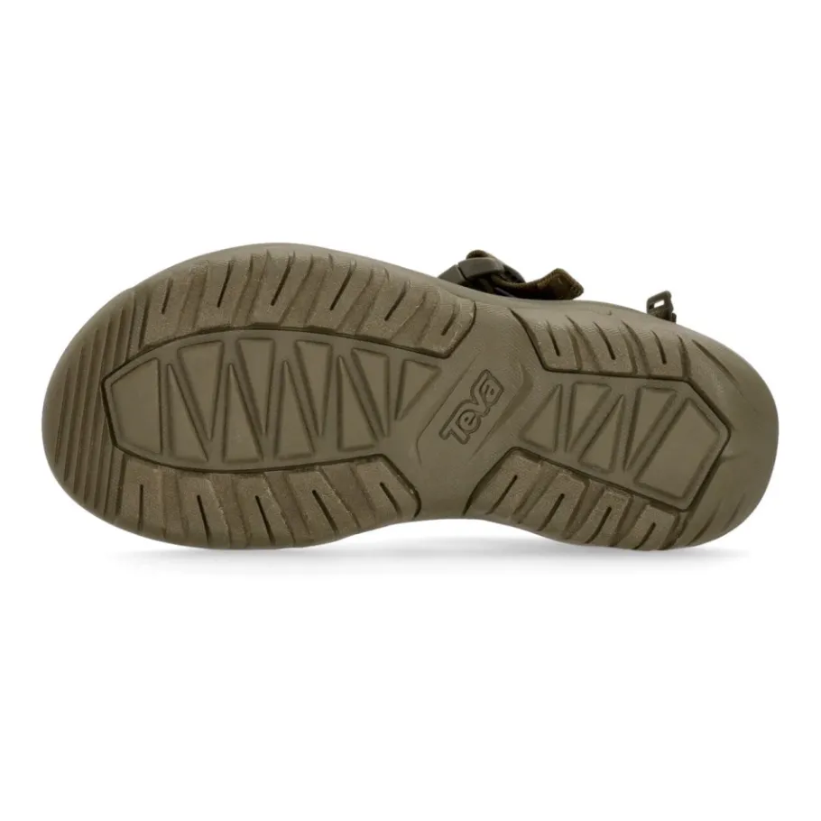 Teva Sneldrogende buitensandaal Donker olijf-Heren Sandalen