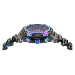 Versace Sport Chrono Active Horloge Bruin/Zwart-Heren Horloges