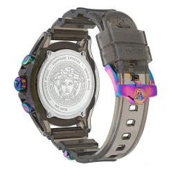 Versace Sport Chrono Active Horloge Bruin/Zwart-Heren Horloges