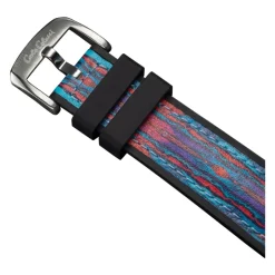 Carlo Colucci Sportief roestvrijstalen horloge met siliconen band-Heren Horloges