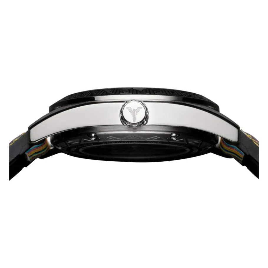 Carlo Colucci Sportief roestvrijstalen horloge met siliconen band-Heren Horloges