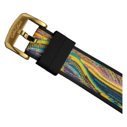 Carlo Colucci Sportief roestvrijstalen horloge met siliconen band-Heren Horloges