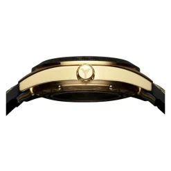 Carlo Colucci Sportief roestvrijstalen horloge met siliconen band-Heren Horloges