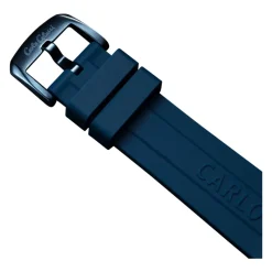 Carlo Colucci Sportief-Elegante Herenhorloge met Siliconen Band-Heren Horloges