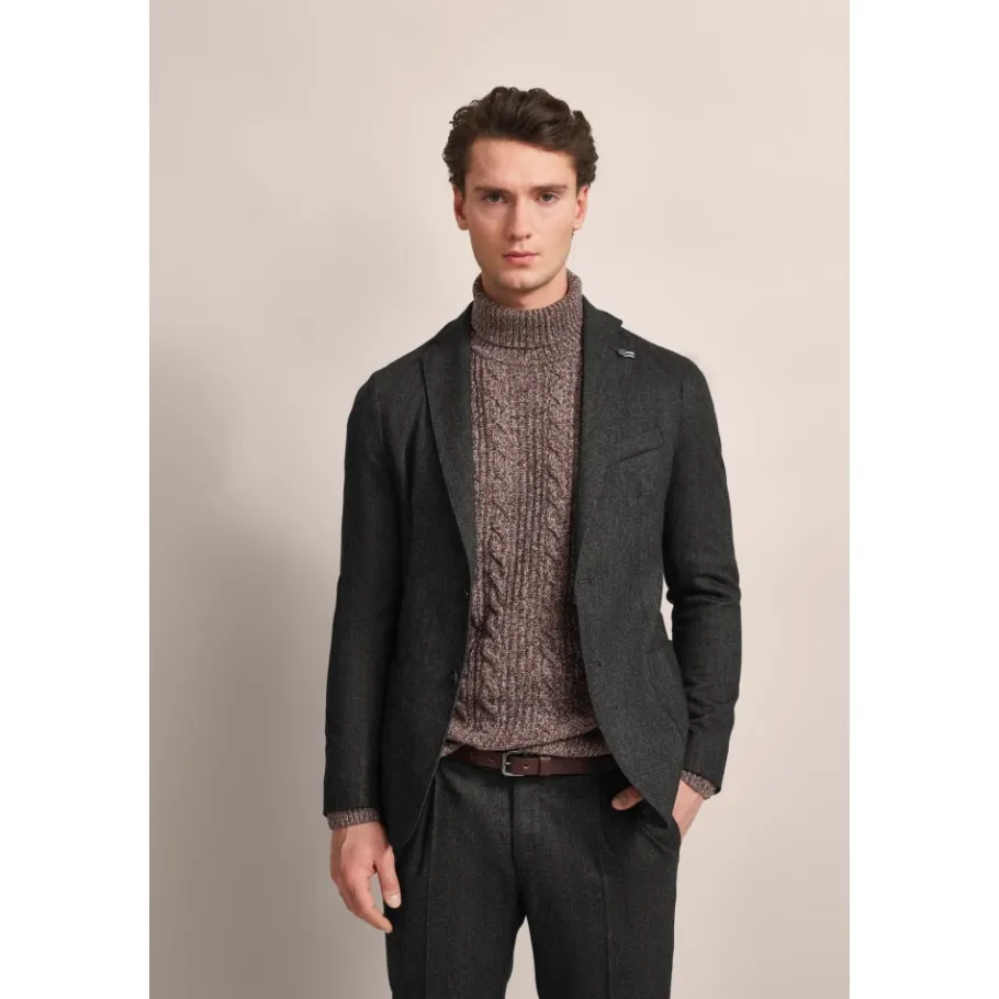 Bugatti Sportieve Herenjas Donker Bruin-Heren Kostuums