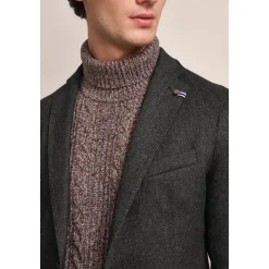 Bugatti Sportieve Herenjas Donker Bruin-Heren Kostuums