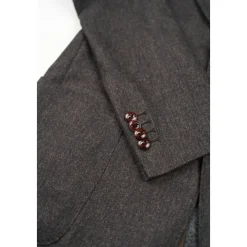 Bugatti Sportieve Herenjas Donker Bruin-Heren Kostuums