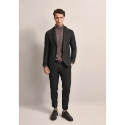 Bugatti Sportieve Herenjas Donker Bruin-Heren Kostuums