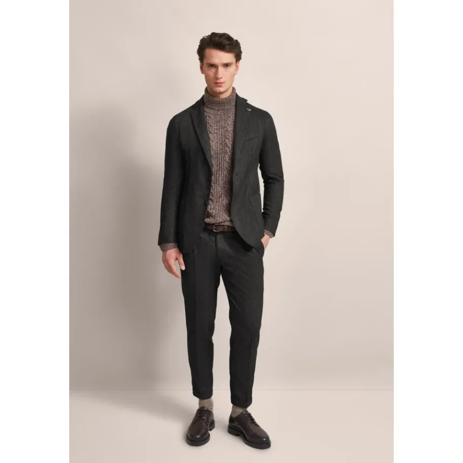 Bugatti Sportieve Herenjas Donker Bruin-Heren Kostuums