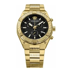 Versace Sporty Greca Chronograaf Gouden Horloge-Heren Horloges