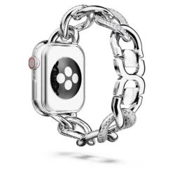 Swarovski Sprankelende Kettingband-Heren Horloges