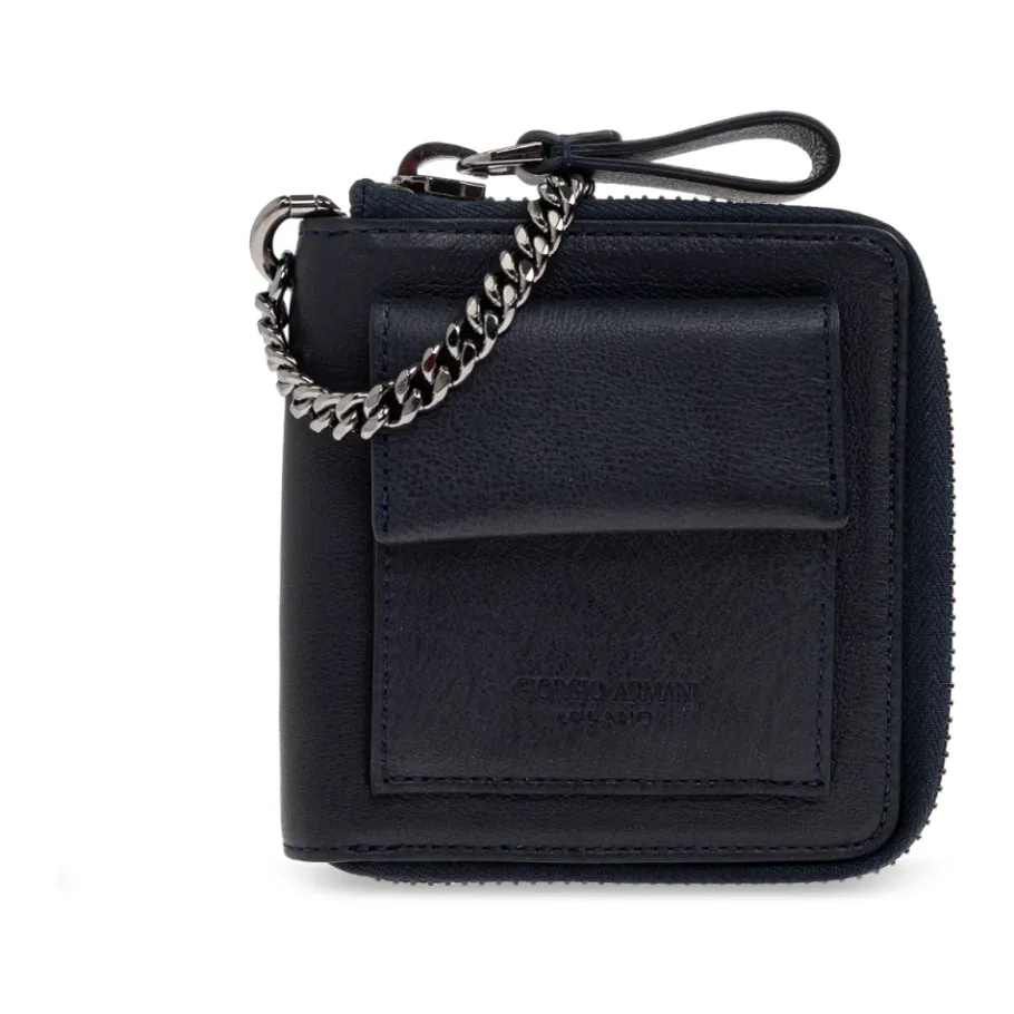 Giorgio Armani Square Wallet-Heren Portefeuilles